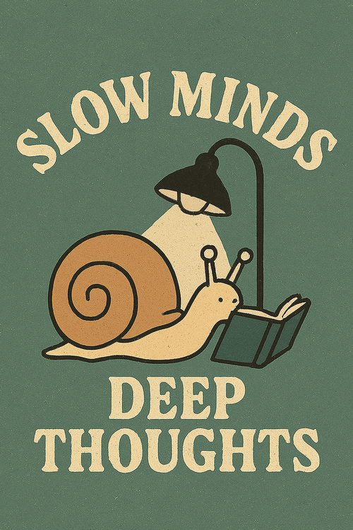 Poster Snails Minimalist