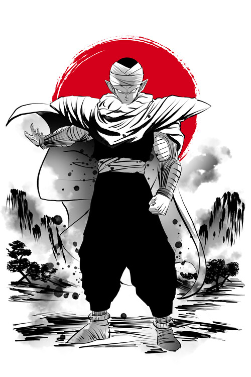 Obraz na płótnie Red Sun Namekian
