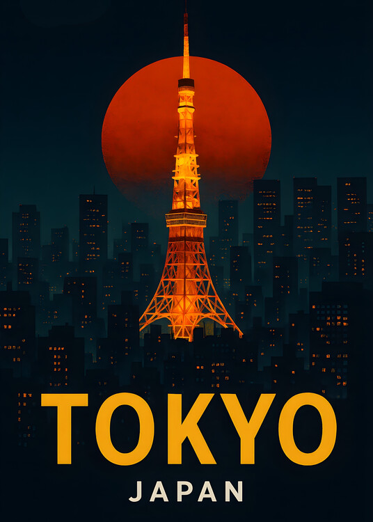 Poster Tokyo Japan Landscapes