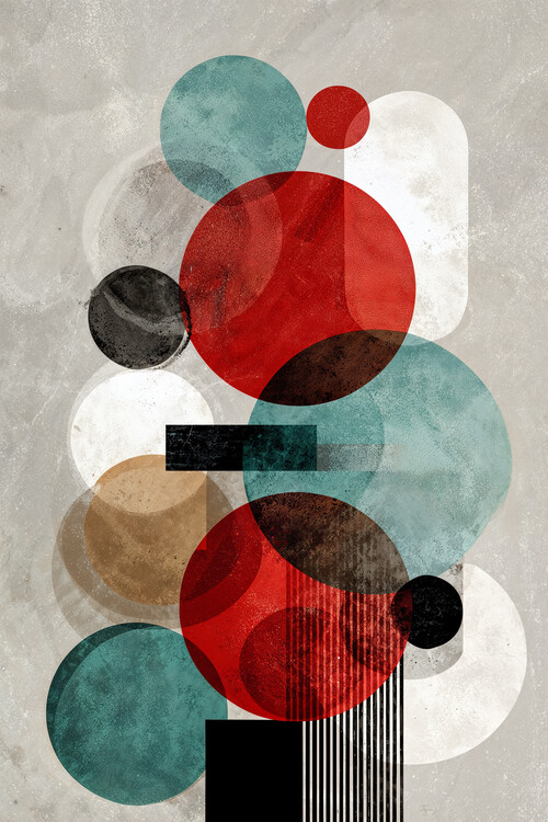 Obraz na płótnie Organic Spheres Layered