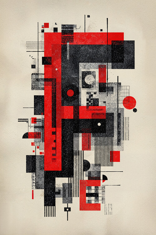 Poster Constructivist Abstract Logic