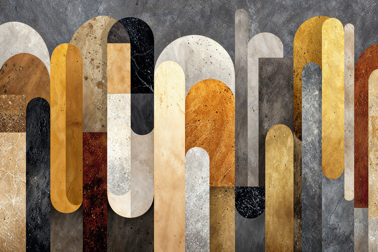 Juliste Golden Arches Composition