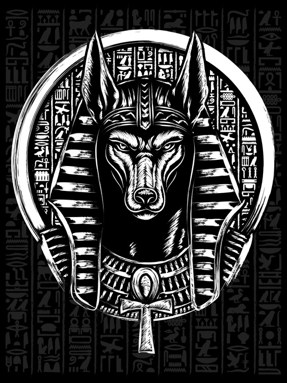 Poster God of death and judgement