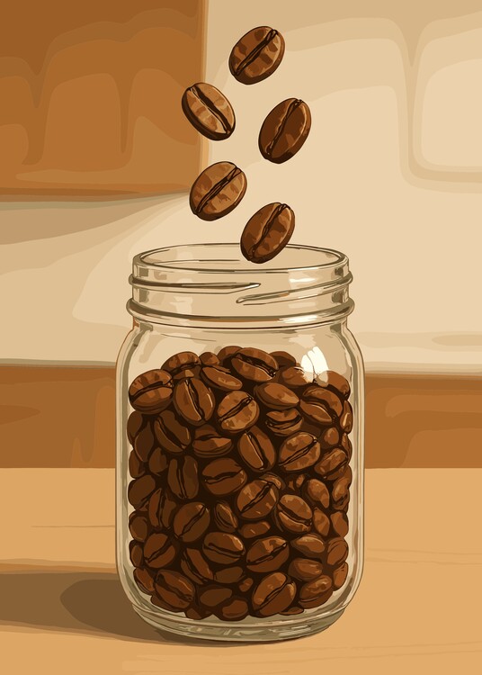 Poster Coffee Beans