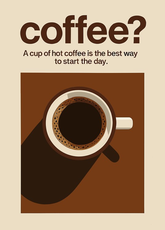 Poster Coffee Cup Hot