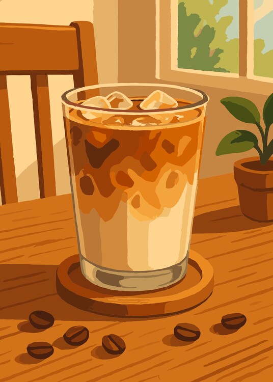 Poster Iced coffee