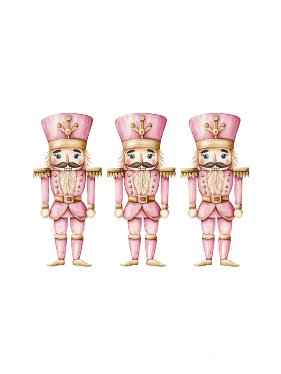 T-shirt Pink Nutcracker Trio