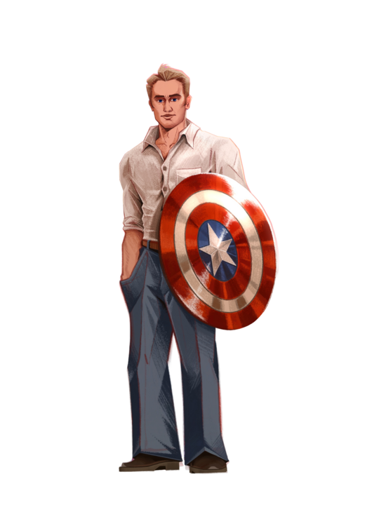 T-shirt Superhrdina se štítem odvahy