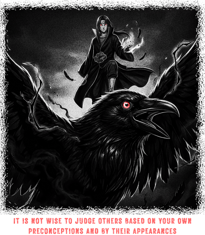 T-shirt Itachi Uchiha