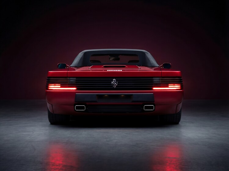 Plakát Ferrari Roma Spider - La Nuova Dolce Vita