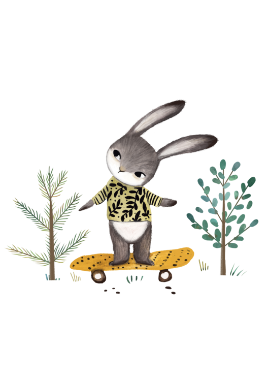 Maglietta outdoor rabbit