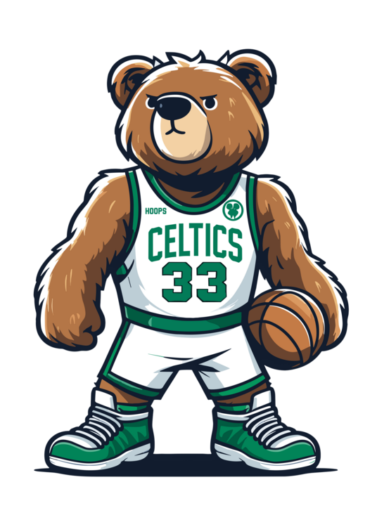 Maglietta Boston Basketball