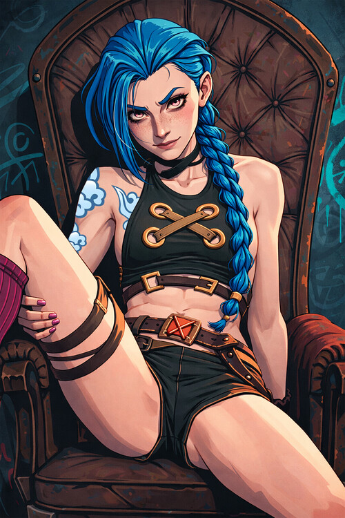 Canvas Print Jinx Unleashed