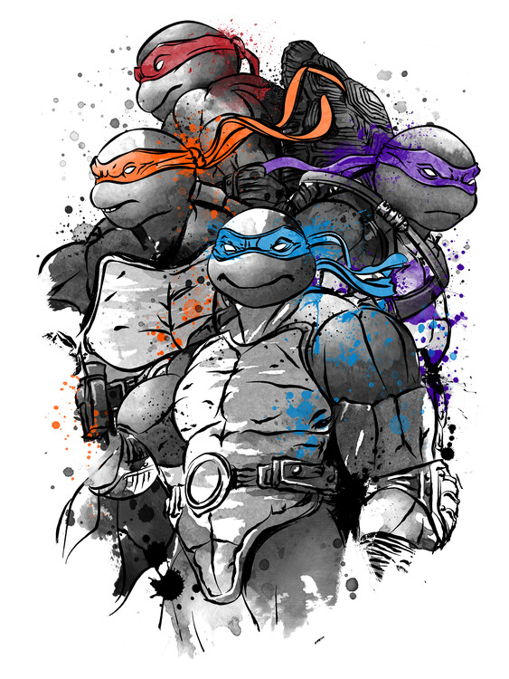 Poster The path of the Ninja Warriors