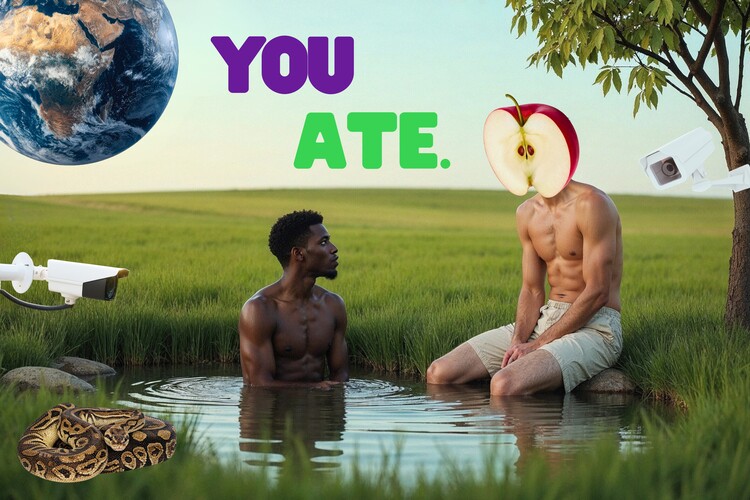 Плакат YOU ATE.