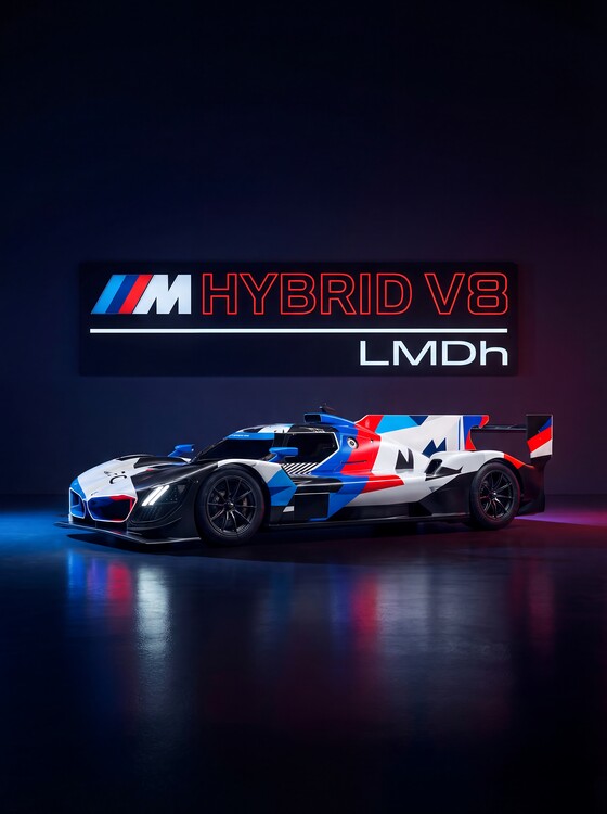 Poster BMW M Hybrid V8 LMDh | Future of Motorsport Excellence