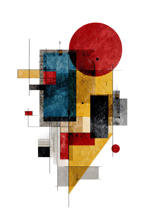 T-shirt Modernist Focal Point