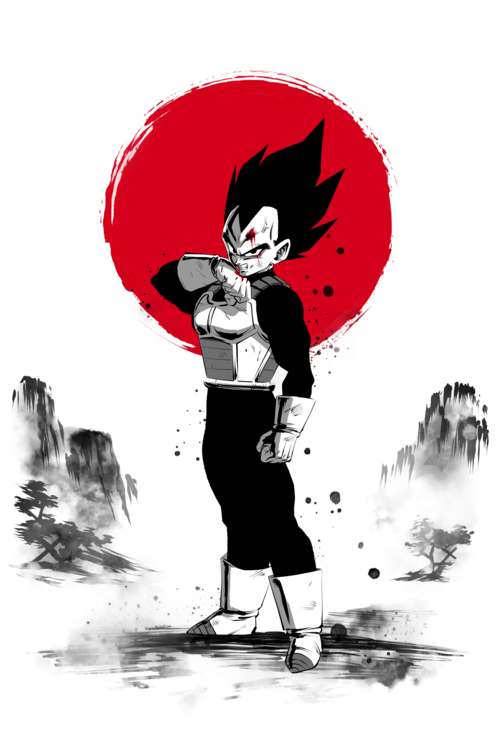 T-shirt Red Sun Proud Prince