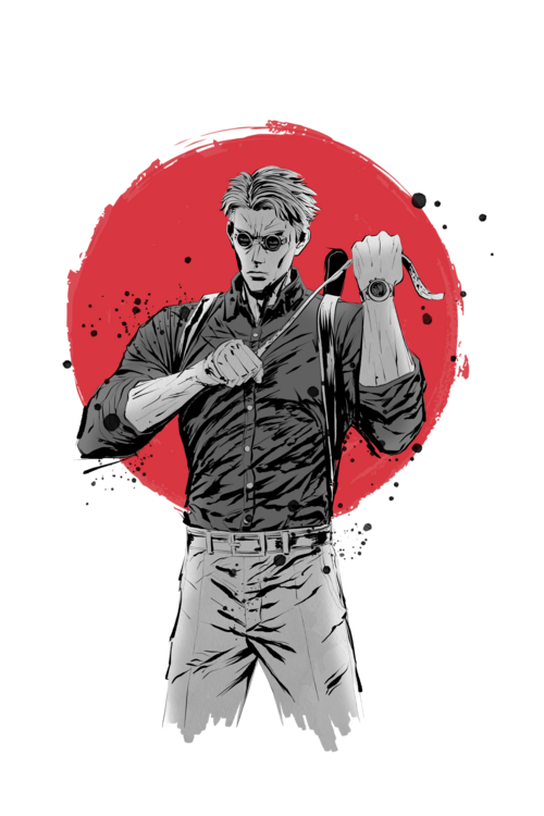 T-shirt Red Sun 7:3 Sorcerer