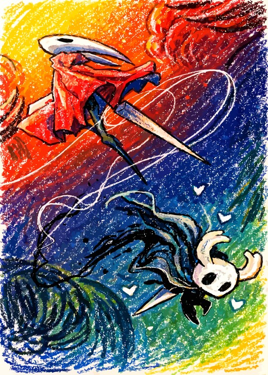 Poster Crayon Paint Game Art