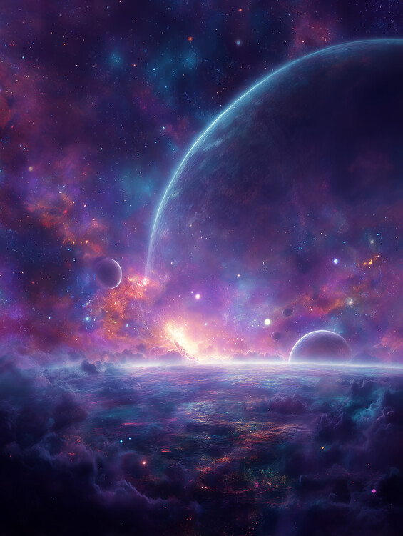 Плакат Nebula Space Fntasy