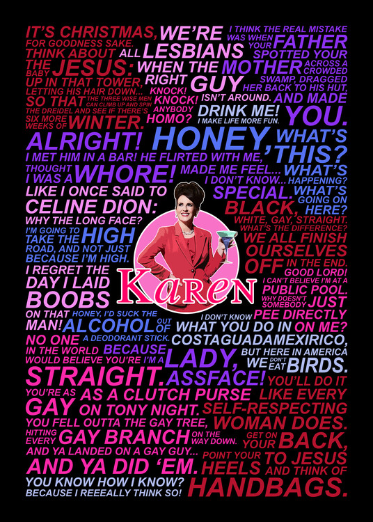 Poster Karen Walker