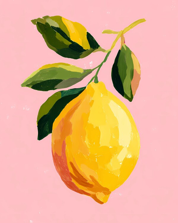 Плакат Cute Lemon