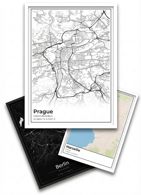 Poster Custom Map Print