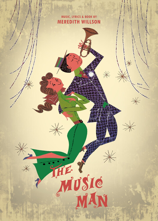 Плакат Music Man