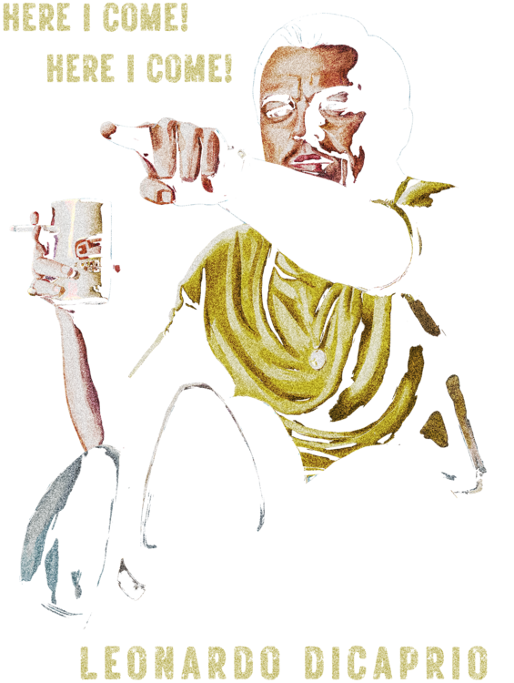 T-shirt Pointing Leonardo DiCaprio