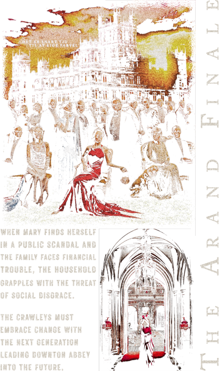 Тениска Downton Abbey: The Grand Finale