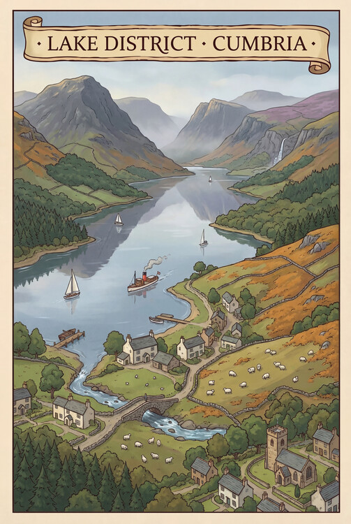 Poster Cumbria