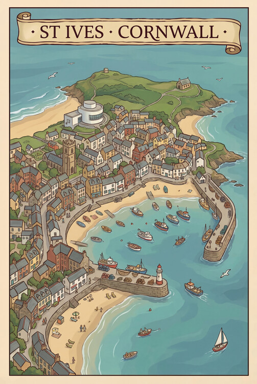 Poster St Ives