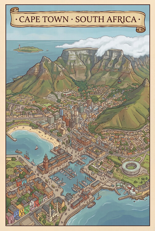 Poster Cape Town