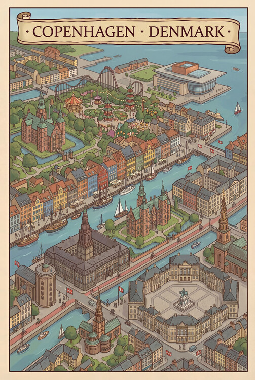 Poster Copenhagen