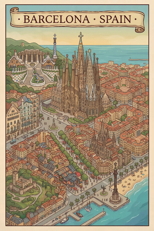 Poster Barcelona
