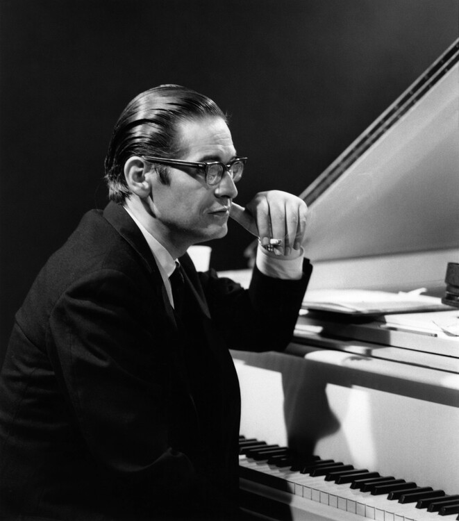 Levně Plakát, Obraz - Bill Evans On BBC Jazz 625 TV Series, 35.3 × 40 cm