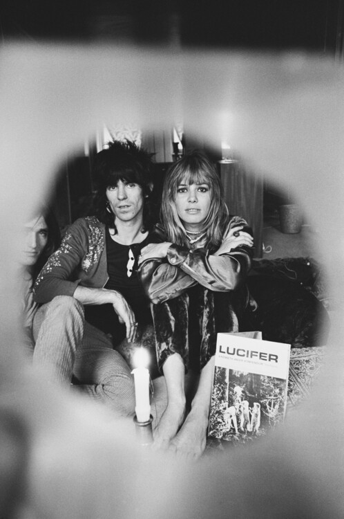 Levně Plakát, Obraz - Keith Richards and Anita Pallenberg, 26.7 × 40 cm