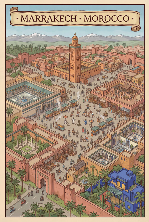 Poster Marrakech