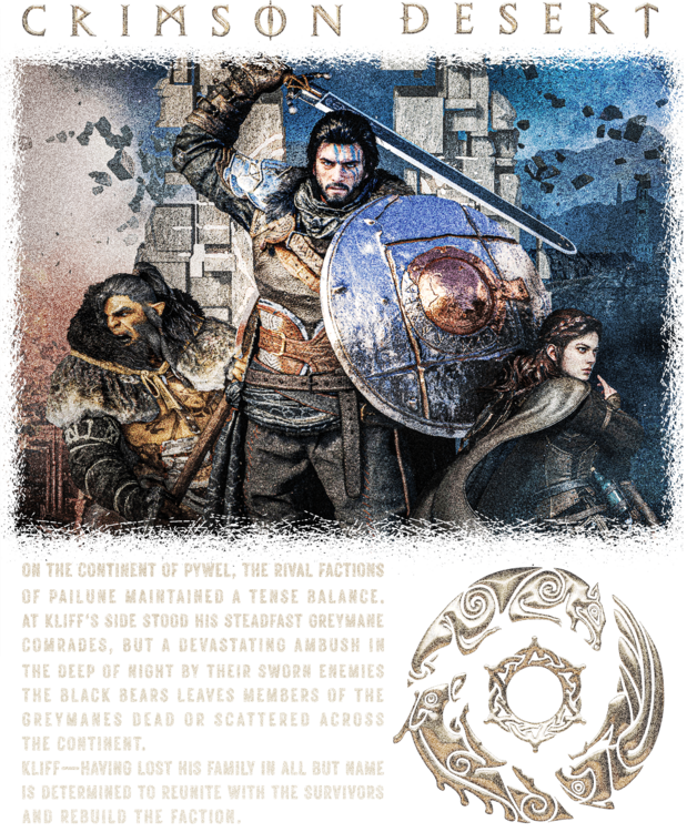 T-shirt Crimson Desert