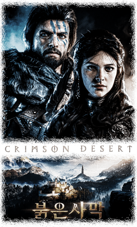 T-shirt Crimson Desert - Kliff Macduff