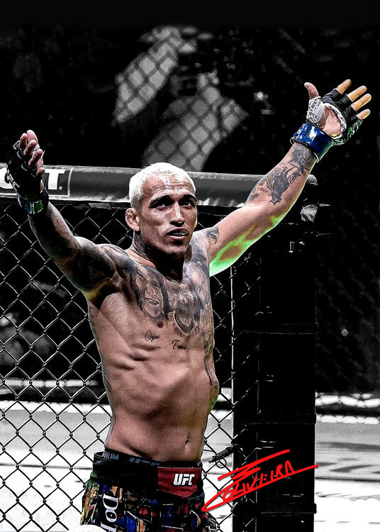 Plagát Brazilian Fighter Trending Portrait