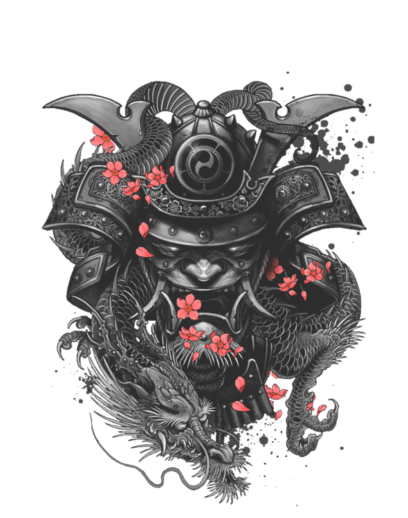 T-shirt Mechanical Raven Dark Fantasy