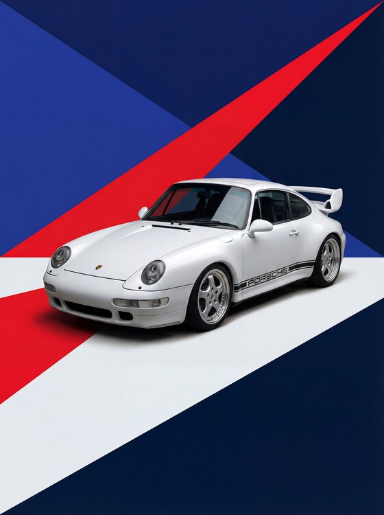 Poster Porsche 911 - Motorsport Spirit