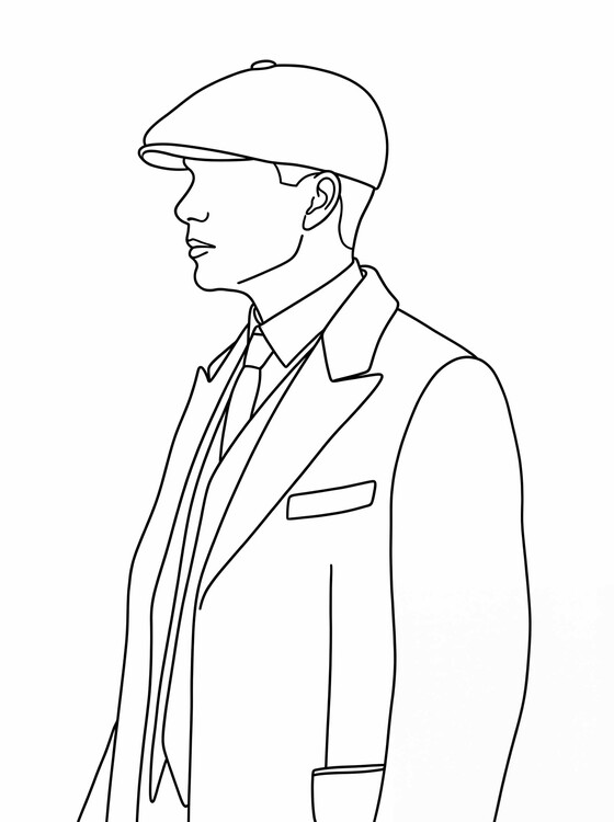 Плакат Peaky Blinders - waiting