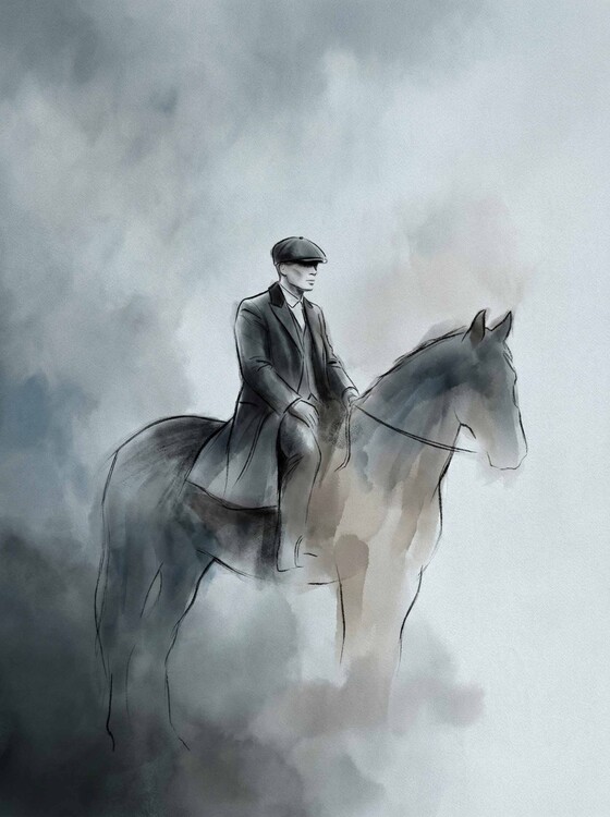 Cuadro en lienzo Peaky Blinders - pose