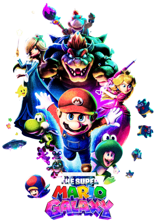 T-shirt The Super Mario Galaxy Movie