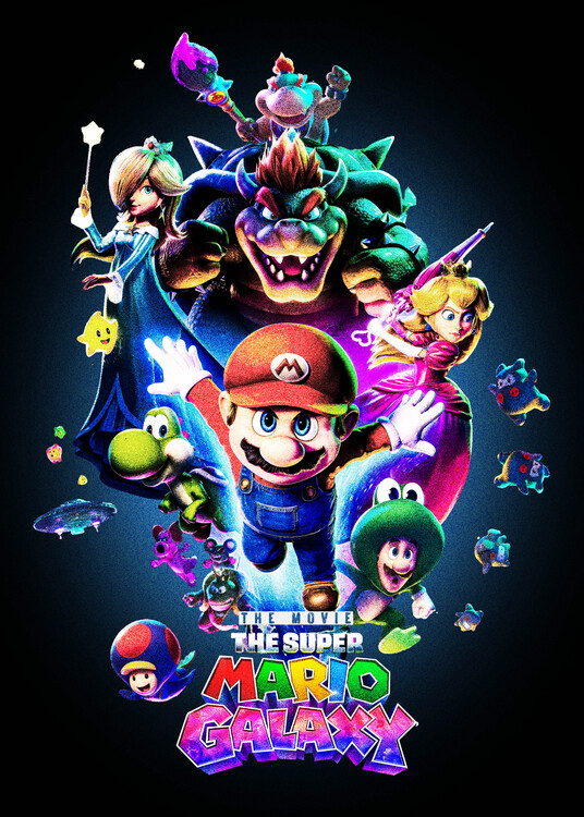 Poster The Super Mario Galaxy Movie
