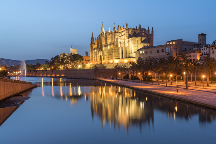 Плакат Kathedrale La Seu in Palma de Mallorca