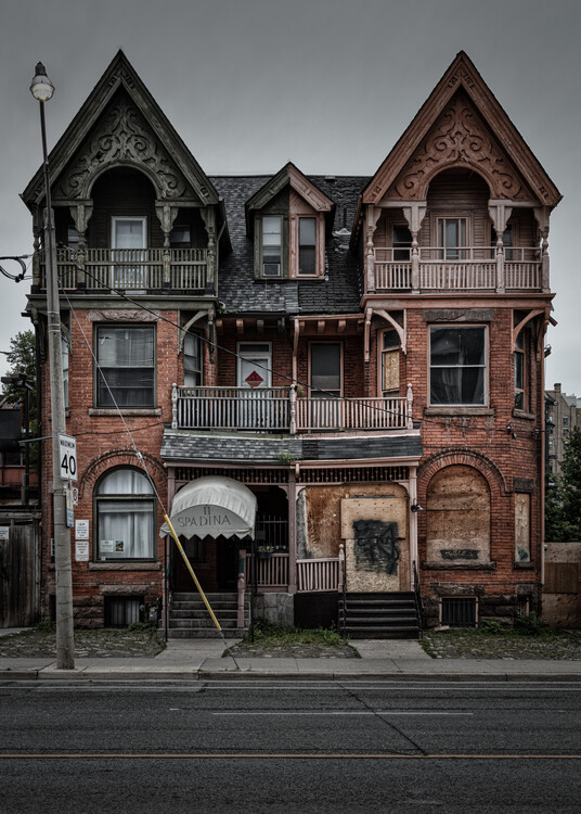 Плакат Nos 9 - 11 Spadina Road 2 Color Version